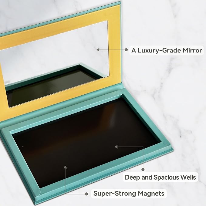 Empty Magnetic Makeup Palette, DIY Eyeshadow Pans Organizer - Image 4