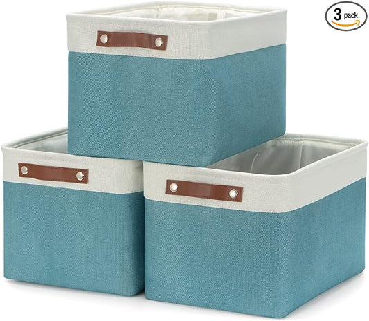 HNZIGE Storage Baskets Bins Large Shelf Baskets by HNZIGE