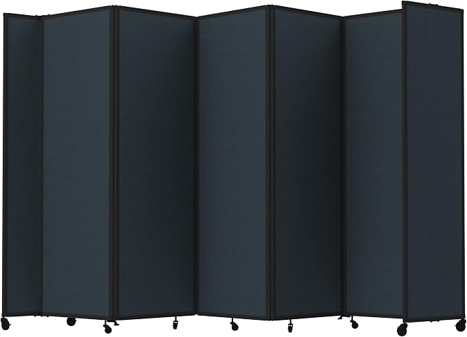 Versare Room Divider 360 Portable Wall Partition | Folding Panels | Large by VERSARE