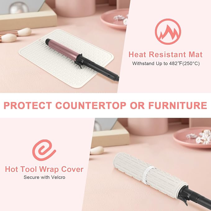 AMIJEAL Oversize Silicone Heat Resistant Mat - Image 3