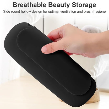 Silicone Travel Makeup Brush Holder - Image 5