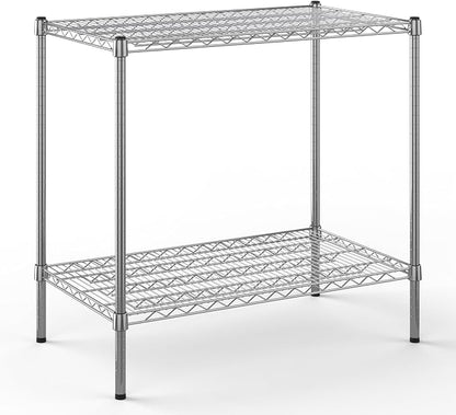 21" Deep x 36" Wide x 34" Height Wire Shelving Kit | 2-Tier | NSF Commercial by Regal+Altair