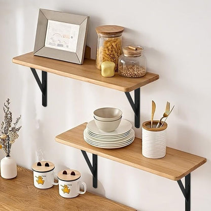24 Pack L11 x H 8" Black Heavy Duty Shelf Brackets - Image 5