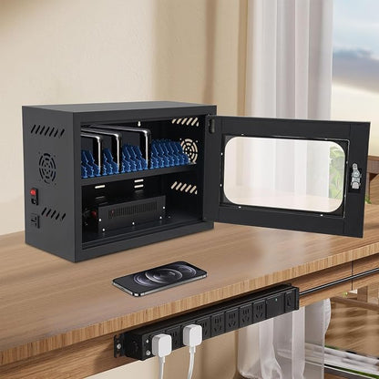 20-Device Charging Station, 200W USB Cell Phone Charge Stations, Tabletop - Image 4