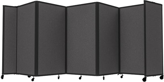 Versare Room Divider 360 Portable Wall Partition | Folding Panels | Large by VERSARE