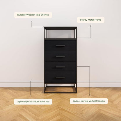 tinge Zana Premium Fabric Dresser - Image 5
