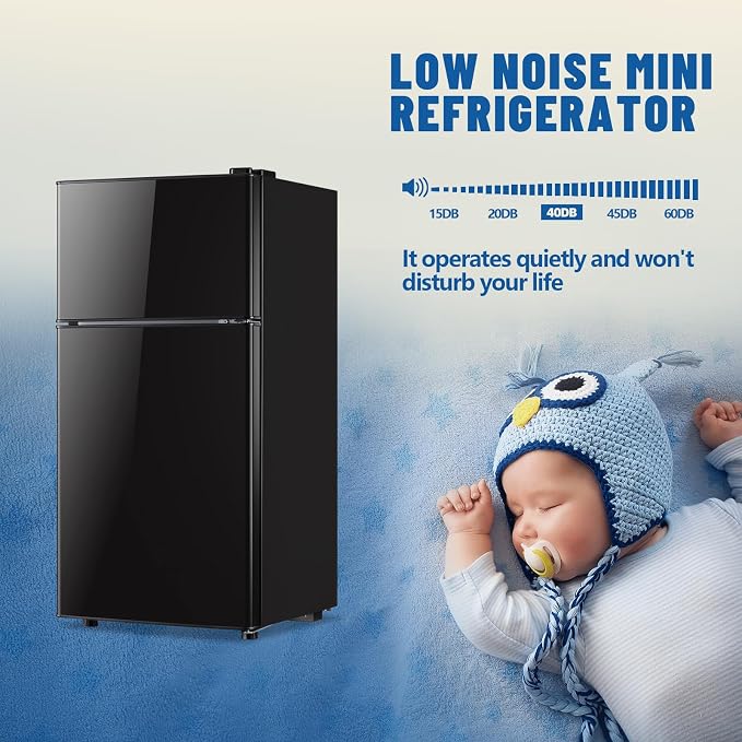 Tniy Personal Capacity Black Refrigerator - Image 7