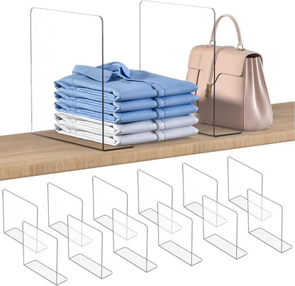 OKPOW Shelf Dividers Closet Organizer by OKPOW