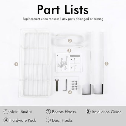 KES Ironing Board Hanger, Over The Door Ironing Board Holder, T-Leg Ironing - Image 9