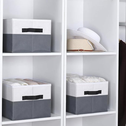 WUIKE Storage Baskets for Shelves, Fabric Closet Storage Bins - Image 5