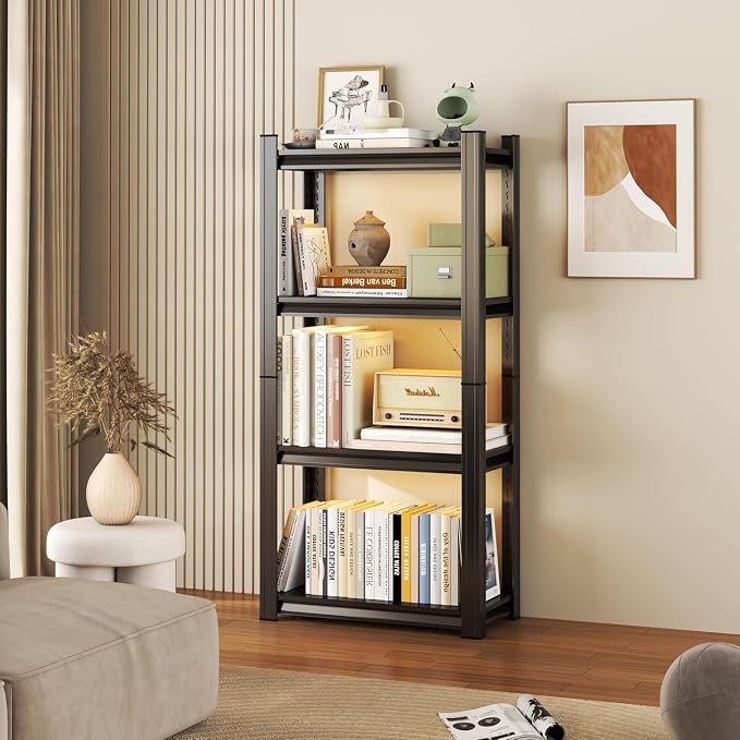Garage Shelves, 14-48''W Heavy-Duty Storage Shelves, Double-Layer Uprights - Image 4