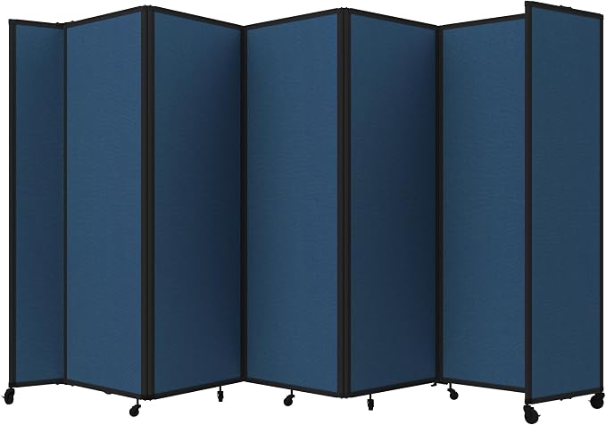 Versare Room Divider 360 Portable Wall Partition | Folding Panels | Large by VERSARE