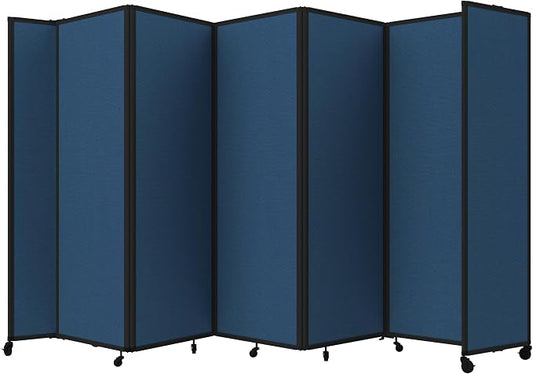 Versare Room Divider 360 Portable Wall Partition | Folding Panels | Large by VERSARE