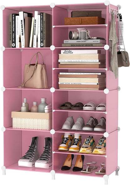 AWTATOS Closet Organizer 8 Cube Storage Shelves Clothes Organizers Closet - Image 7