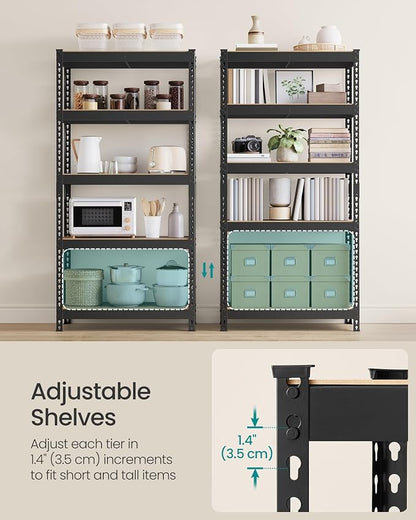 SONGMICS 5-Tier Storage Shelves, Load 2310 lb, Garage Storage, Boltless Assembly - Image 6