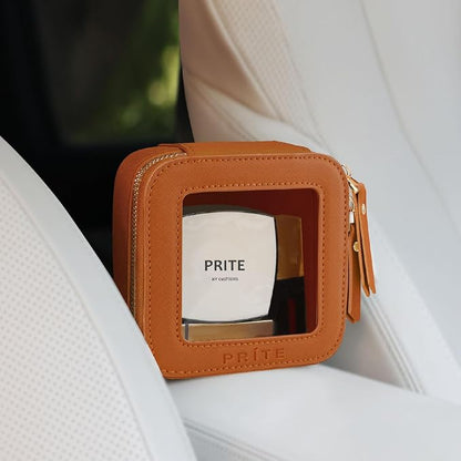 Prite Small Makeup Bag for Women Portable Clear Makeup Bag Cute Mini Waterproof - Image 6