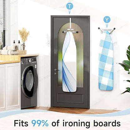 Ironing Board Holder Wall Mount, Over The Door Ironing Board Holder, Over The - Image 8