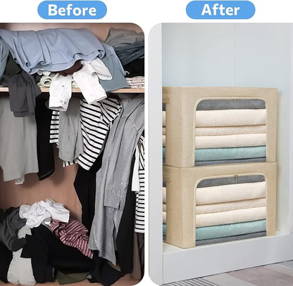 CYhom Extra Large Clothes Storage Bins - Image 8