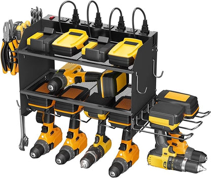 CCCEI Modular Power Tool Organizer Wall Mount Charging Station, Garage Drill by CCCEI