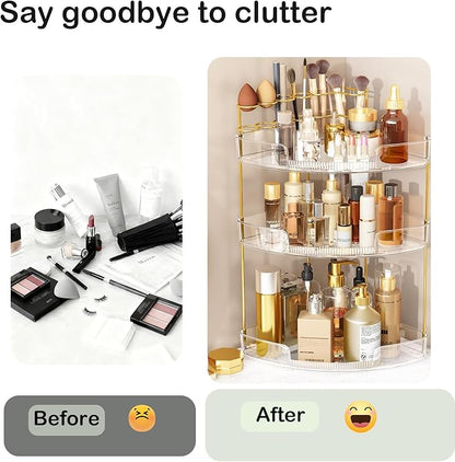 FELIZHOUSE 3-Tier Makeup Organizer - Image 2
