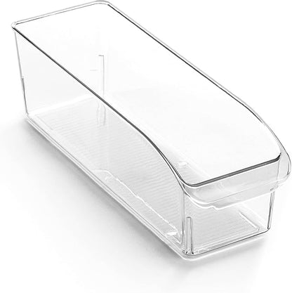 BINO | Plastic Storage Bins, Small | THE CURVE COLLECTION | Multi-Use Organizer by BINO
