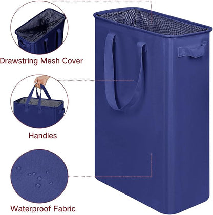efluky Slim Laundry Basket, Narrow Laundry Hamper - Image 3