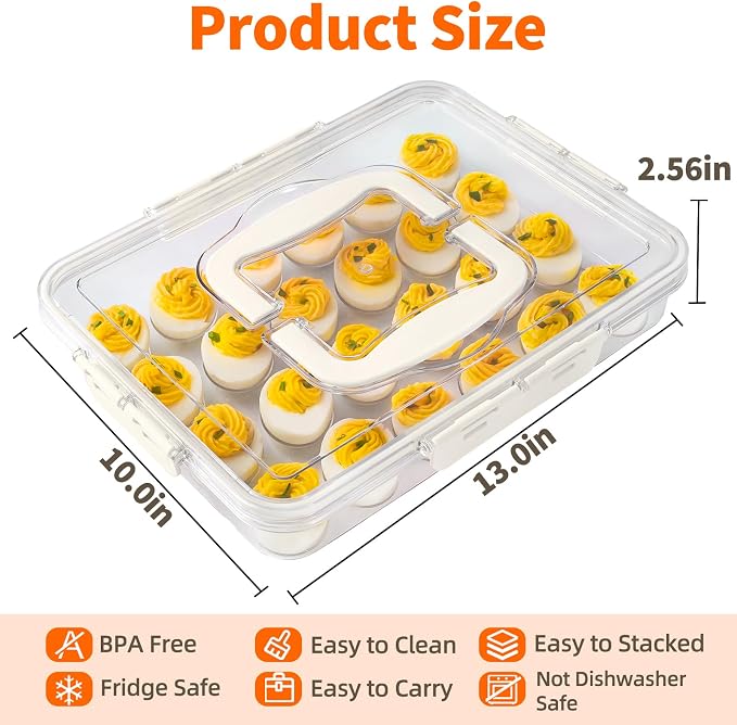 2 Pack Deviled Egg Containers - Image 8