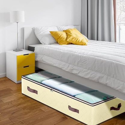 90L Under Bed Storage Containers, Underbed Toy Organizers and Clothing Storage - Image 4