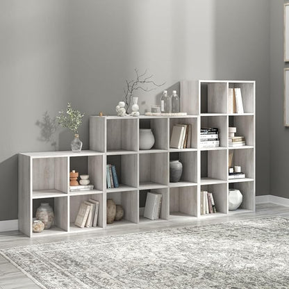 Signature Design by Ashley Paxberry Coastal 6 Cube Storage Organizer or Bookcase - Image 5