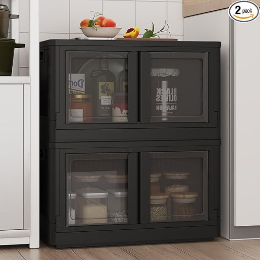 FLEXIMOUNTS 152 QT Stackable Storage Bins by FLEXIMOUNTS