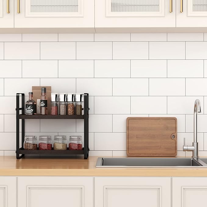 Bathroom Counter Organizer, Bathroom Countertop Organizer, Counter Shelf - Image 2