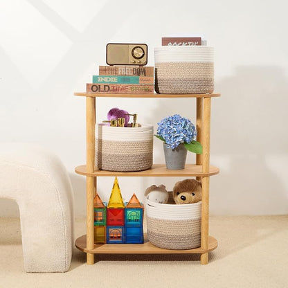 Small Basket for Organizing | Cube Shelf Closet Storage Baskets | 9.7×9.7×7.1” - Image 6