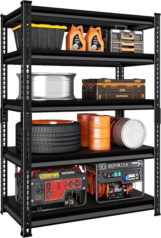 5-Tier Garage Shelving Heavy Duty by Rufokisa