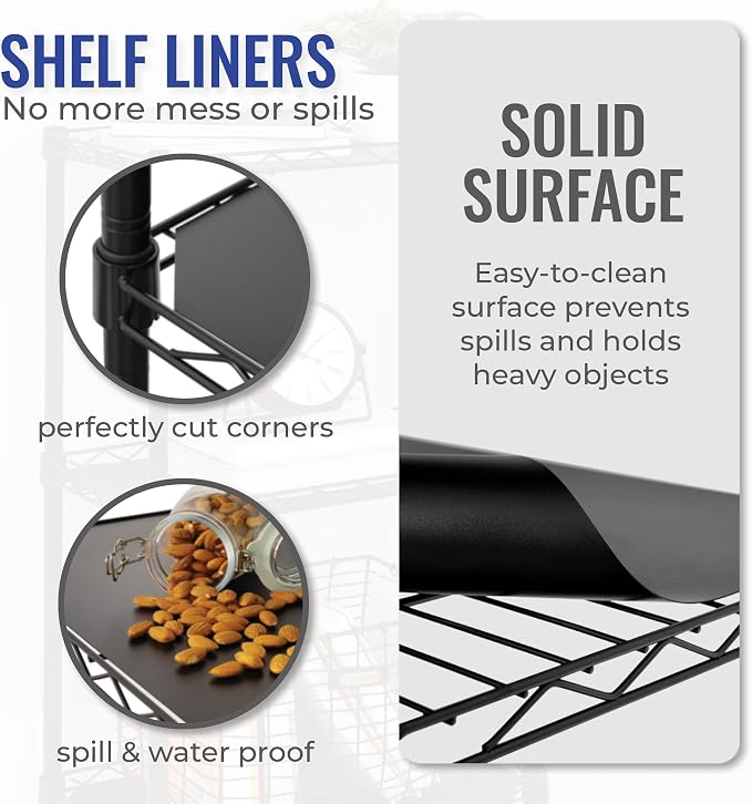 SafeRacks - NSF Certified Storage Shelves, Heavy Duty Steel Wire Unit - Image 8