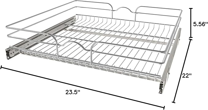 Rev-A-Shelf Kitchen Cabinet Pullout Shelf and Drawer Organizer Slide Out Pantry - Image 10