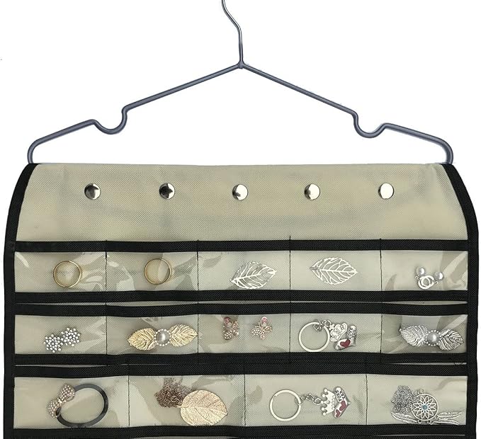 BB Brotrade Hanging Jewelry Organizer, Accessories Organizer, 56 Pocket - Image 4