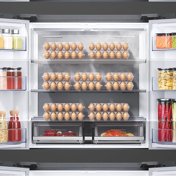 120 Pack Plastic Egg Cartons Cheap Bulk, 3x4 Grids Refrigerator Egg Trays - Image 4