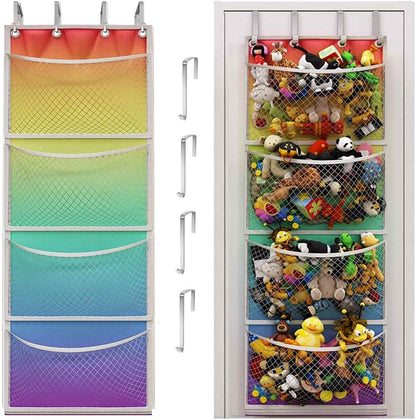 Honeyera The Original Storage for Stuffed Animals, Over Door Organizer for by Honeyera