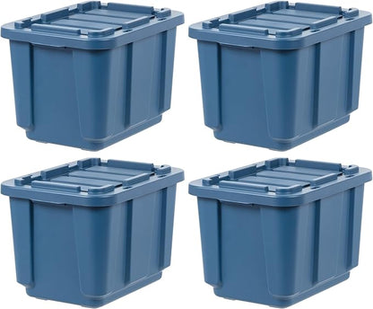 IRIS USA 12 Gallon Eco-Friendly Heavy Duty Truck Bed Toolbox Storage Tote Bins by IRISUSA