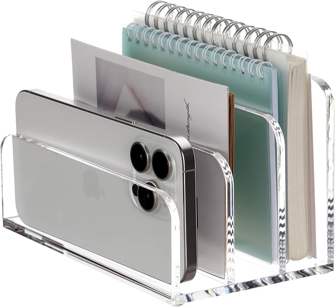 SANRUI Acrylic Mail File Organizer Sorters by SANRUI