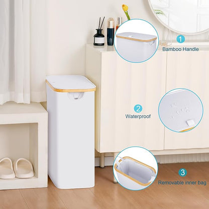 efluky Slim Laundry Basket - Image 2