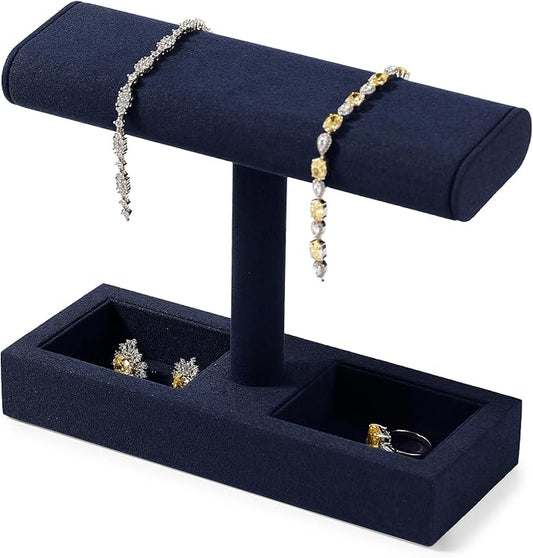 Oirlv Microfiber T-Bar Watch Display Stand Jewelry Display Props Jewelry by Oirlv