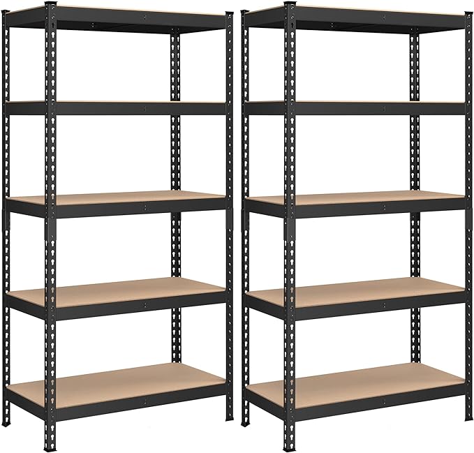 SONGMICS 5-Tier Storage Shelves, Load 2310 lb, Boltless Assembly, Adjustable by SONGMICSbySONGMICSHOME