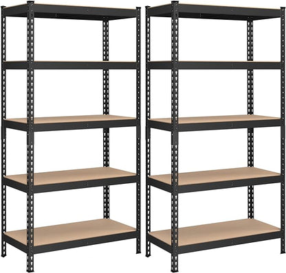 SONGMICS 5-Tier Storage Shelves, Load 2310 lb, Boltless Assembly, Adjustable by SONGMICSbySONGMICSHOME