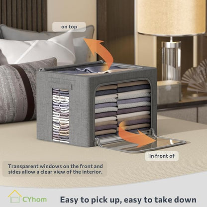 CYhom Clothes Storage Bins Box - Image 2