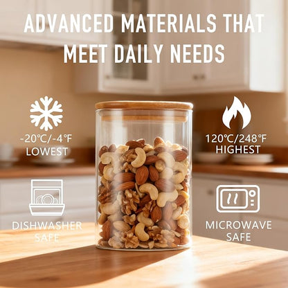 32oz Straight Cylindrical Airtight Storage Containers - Image 4