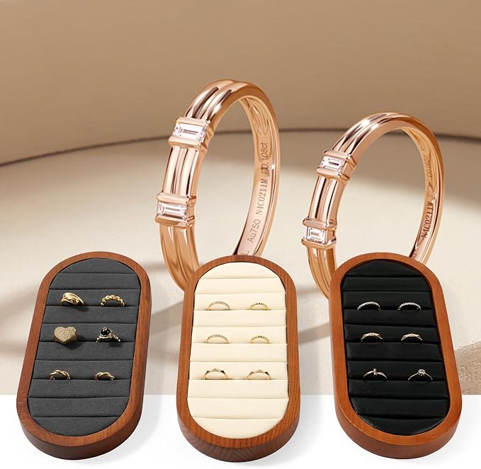 Solid Wood Jewelry Display Tray - Image 3