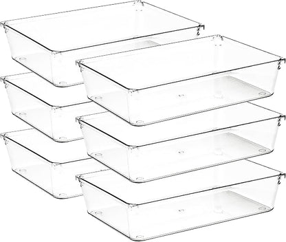 6 Pack Drawer Organizer by Ravinte+Decor