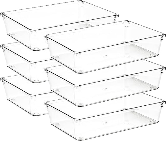 6 Pack Drawer Organizer by Ravinte+Decor