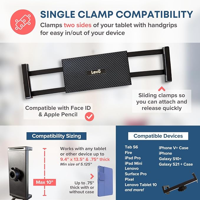 LEVO Adjustable Height Floor Stand on Wheels - Image 7